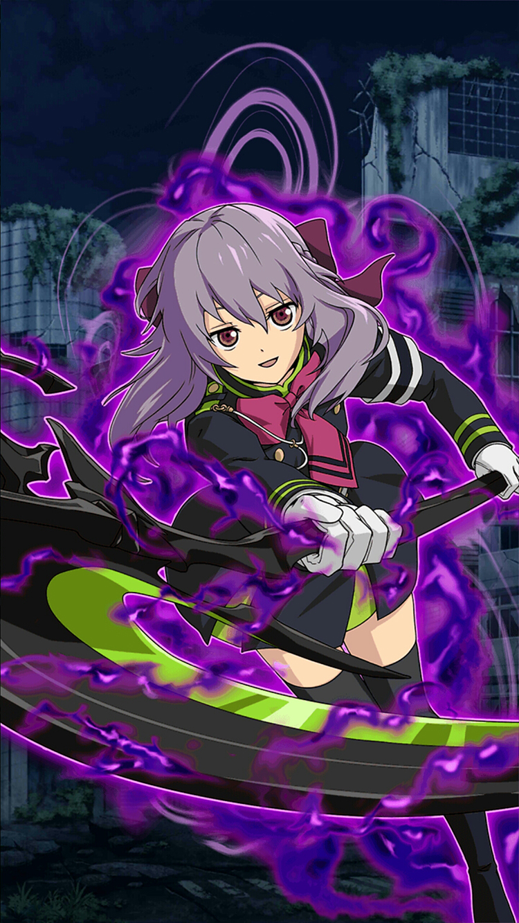 Seraph of the End Shinoa Hiragi cursor – Custom Cursor