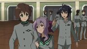 Episode 4 - Shino pairing off with Yoichi