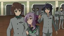 Episode 4 - Shino pairing off with Yoichi