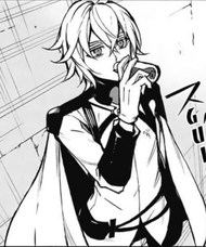 Mika drinks Shinoa Squad's blood