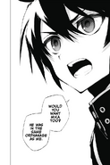 Yu asks if Guren needs Mika