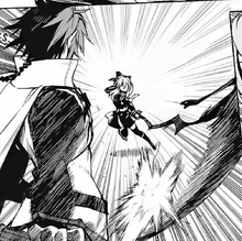 Shinoa fights crowley