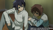 Yu and Yoichi talk