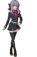 Shinoa's full design by Satoshi Kadowaki