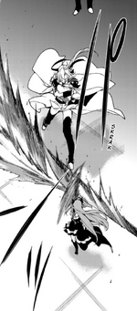 Ferid almost lost a limb