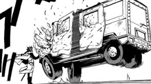 Endurance against a speeding truck