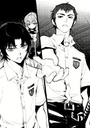 Catastrophe Book 3 - Kureto, Guren, and Shinoa after Mahiru's broadcast