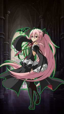 Krul Tepes Seraph of the end Anime Girl Fanart | Greeting Card