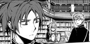 Shinoa squad reading in the library