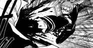 Kimizuki killing a vamp