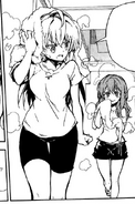 Sanguu and Shinoa out of the Shower