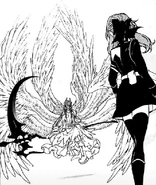 Shinoa spotting Shikama Doji