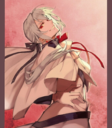 Ferid on Michaela book 2's colored illustration