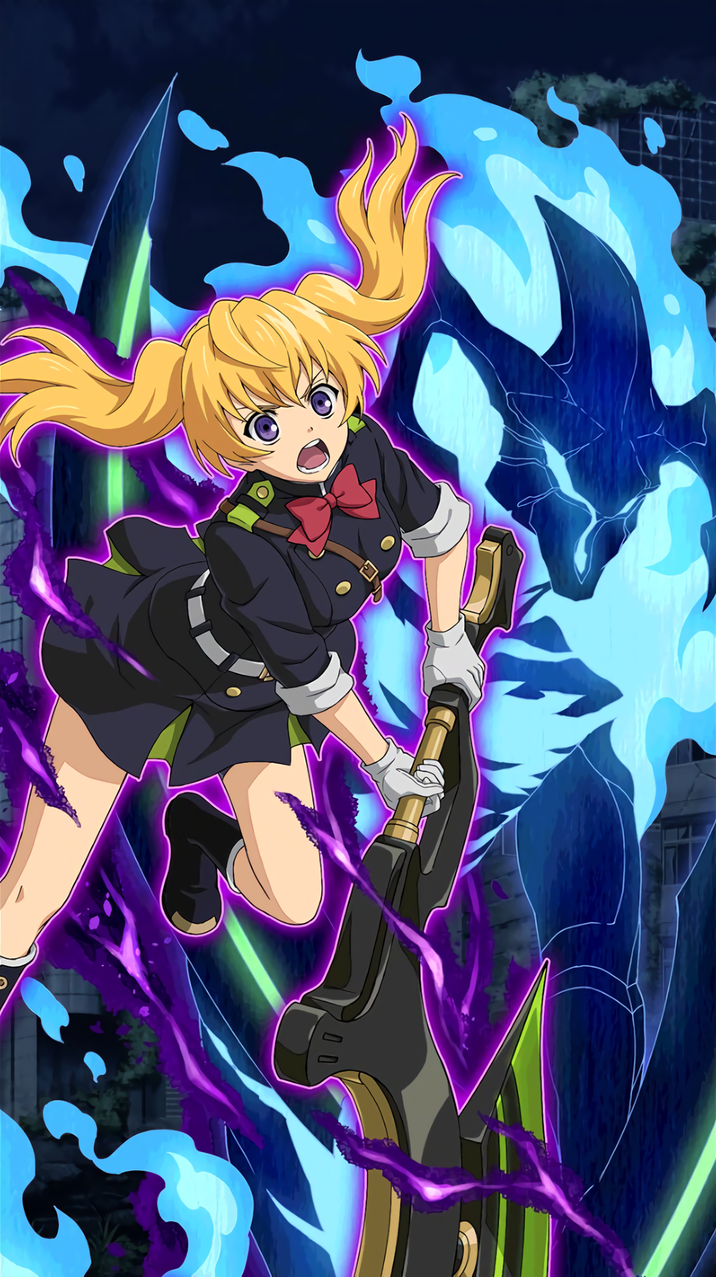 0317 Mitsuba Sangū | Owari no Seraph Wiki | Fandom