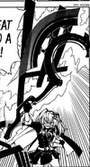 Enraged Mitsuba summoning Tenrjiryu