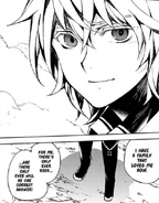 Mika smiles and Yu say that Mika his family who loves him