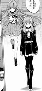 Mahiru behind Shinoa