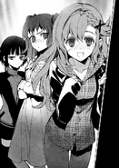 Catastrophe Book 5 - Shigure, Mito, and Sayuri at the love hotel
