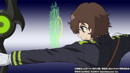 Yoichi attacking