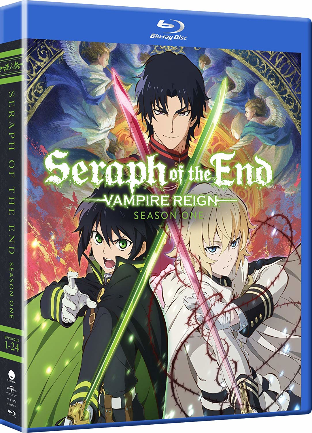 DVD Owari No Seraph Season 1 & 2 Vol 1 to 24 End English Subtitles