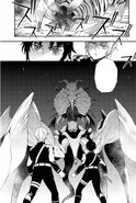 Shinya and Guren see a Horsemen form - Seraph Catastrophe manga