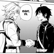 Mika agreeing to help Yu