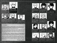 Story and character overview at the beginning