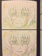 Mika's eyes change the color (Ep. 22)