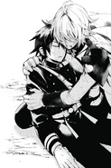 Mika hugs Yu tenderly