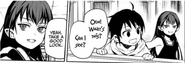 Noya shows to Yu what's in the coffin