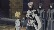 Dismissing the stressful incident, Ferid has a suggestion