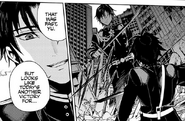 Guren is sure of his victory