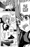 Shikama shuts up Krul and says Mika is his child he wants to save