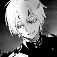 Shinya as he appears in the Catastrophe novel series