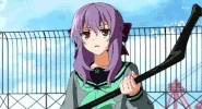 Shinoa becoming prepared for Yu's attack