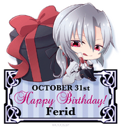 Chibi Ferid birthday