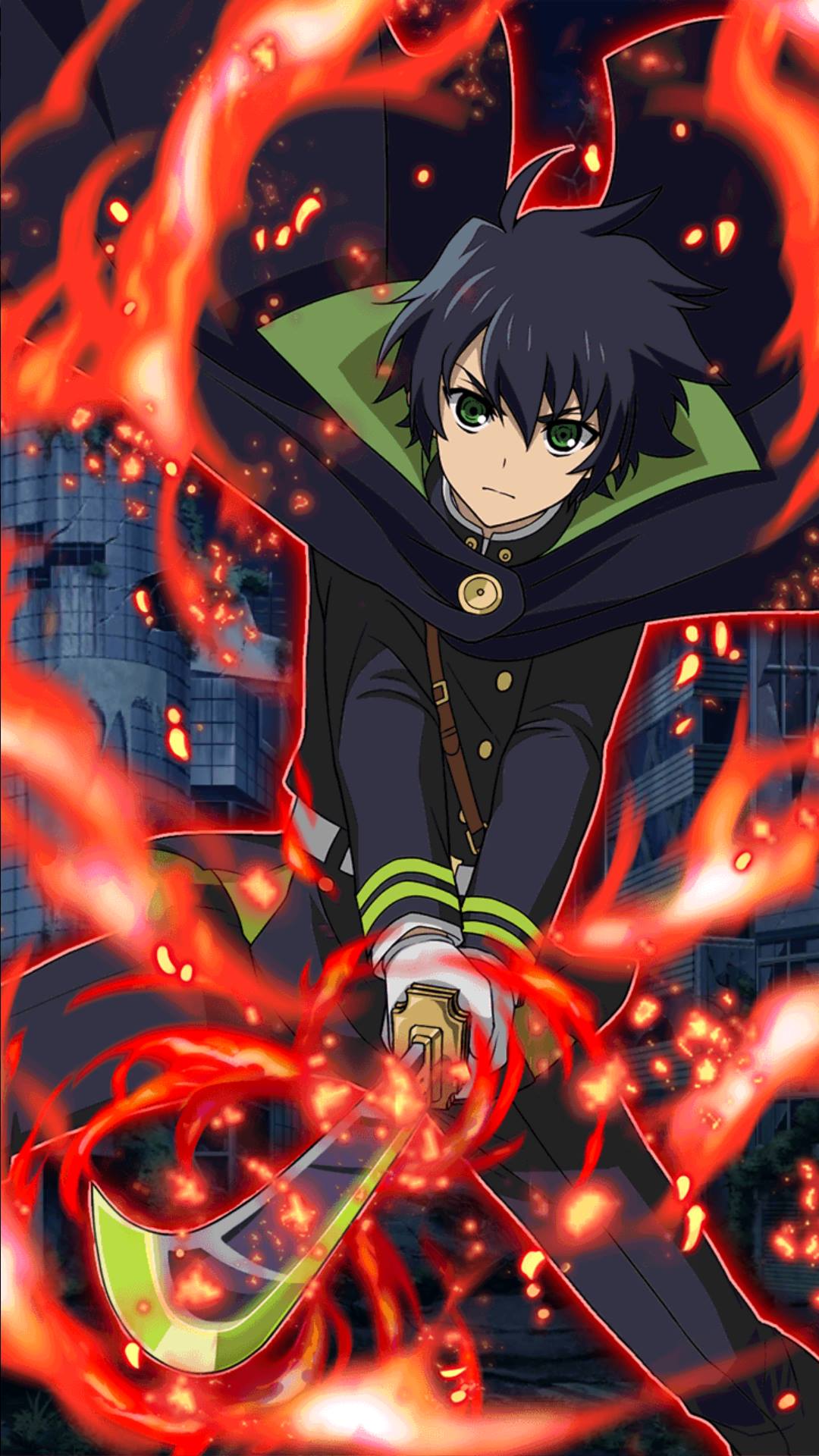 Seraph of The End Yuichiro Mikaela & Guren Anime 1.25 Button GE-16696 