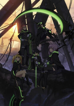 Fengdp Japan Anime Seraph des Endes Owari no Seraph Hiiragi Shinoa /& Yuichiro Hyakuya Wohnkultur Wandrolle Poster Dekoratives Bild 50x70cm 6