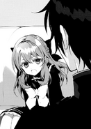 Shinoa being given Shikama Doji by Guren