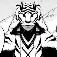 Byakkomaru in his human form in Vampire Reign manga
