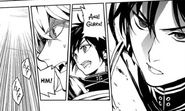 Mika and Yu notice Guren