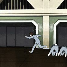 Yu and Kimizuki chase Yoichi (Seraph of the Endless).gif