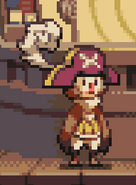 Otus wearing the Gallant Hat.