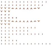 One of Otus' sprite sheets.