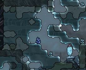 Лёд и снег в ледяном биоме