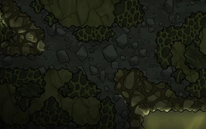 Осадочный камень в болотах