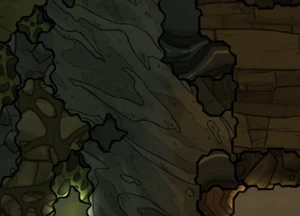 Гранит на краю биома осадочных пород