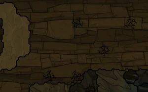 Залежи песчаника в биоме осадочных пород