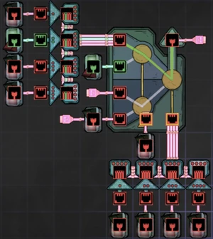 信号选择器的贴图与输出