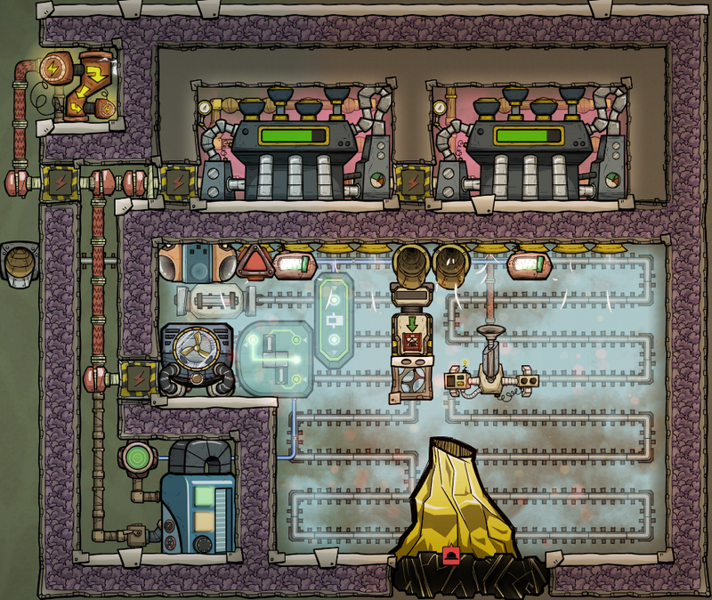 Cool Steam Vent Taming : Tutorial nuggets : Oxygen not included